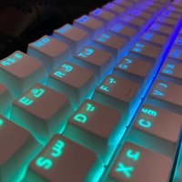 104 Keys Korean French Russian Spanish German Backlit Keycaps For Mx Switch Mechanical Keyboard OEM Profile ABS Key Caps DIY