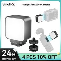 SmallRig Pocket 4 Magnetic Mini LED Video Light for Action Cameras 3000K-6000K 500mAh Battery for DJI OSMO Action 6/5 Pro/4/Nano