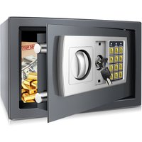 Digital Safe Box Home Safes Cash Anti-theft Safe Box 2 Keys Electronic Documents Safety 8.5L Security Box Solid Steel
