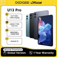 Global Version DOOGEE U13 Pro Tablet PC Android 16 Gemini AI 13'' FHD+ Screen UNISOC T7300 32GB 256GB 11000mAh Battery Smart Pad
