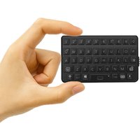 EXknight Retro Mini Keyboard Bluetooth Touchpad Design Universal for Windows/Android Compact Phone Keypad for Mobile Gaming