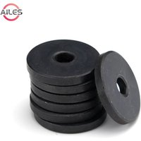 GB892 A3 Carbon Steel Black Oxide Bolt Fastened Shaft End Retaining Ring Enlarged Center Hole Thickened Baffle Flat Washer