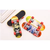 Hot Sale 1PC Cute Kids Children Mini Fingerboard Skate Boarding Toys Children Gifts Party Favor Toy Random