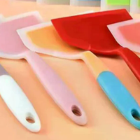 Multi-Purpose Non-Stick Pan Utensils - Silicone Egg Spatula, Wide Pancake Turner, And Egg Flipper For Cooking And Baking