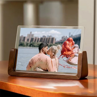 Walnut/Beech Photo Frame 10X15 15X20 20X25cm Home Decoration Wood Pictures Frame For Party Home Decor Commemorative Gifts