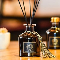 50ml Home Fragrance Diffuser Oil Jasmine & Mint, White Tea Sxcent Essential Oil with 6 Diffuser Sticks Gift for Friends Family