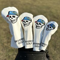 Skeleton design golf protective cover - white, dustproof and durable, golf accessories, providing the best protection