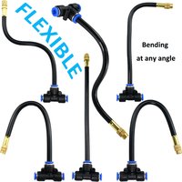 360 Free Adjustable Flexible Misting Sprayer Nozzle Garden Greenhouse Irrigation System Fog Aquarium Reptile Humidity Nebulizer