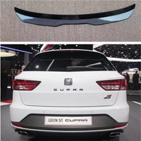 Roof Lip Spoiler Universal For Seat LEON ST Cupra 2012-2017 Hatchback Spoiler ABS Plastic Car Tail Wing Decoration