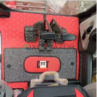Excavator Cab Foot Pad Control Room Carpet Floor Glue Carbon For CAT E308C 312C 320C 329C 330C 345C 336GC New Type seat cover