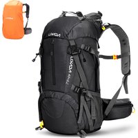 Lixada 50L Outdoor Sport Camping Travel Backpack Pack Cycling Bag Mountaineering Climbing Backpacking Trekking Bag Rain Cover