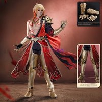 Mydei Cosplay Costume Wig Honkai Star Rail Mydeimos Uniform Earrings Tattoo Stickers Halloween Party for Women Men High Quality