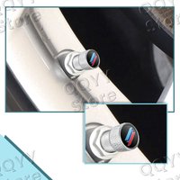 4Pcs Emblem Metal Car Tire Valve Caps Wheel Stem Air Dust Covers For X3 X5 M3 M5 E39 E46 E90 E60 F10 F30 F20 F30 Decor