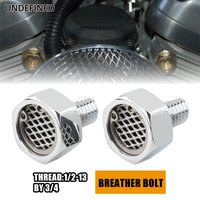 Chrome Air Filter Cleaner Breather Bolts for Harley Twin Cam EVO Sportster XL Softail Dyna Touring CVO Bobber Chopper FX FXR FL