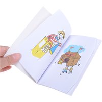 A Fun Magic Coloring Book - Large Size Magic Tricks Cards Best For Kids Magie Book Stage Prop Gimmick Mentalism Funny