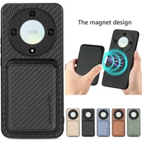 Honor Magic 8 7 6 Lite 7 Pro Magic8 5G Leather Case Magnet 2IN1 Detachable Card Funda Honor Magic 7 Lite Case Phone Magic6 8 Pro