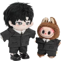 17cm Labubus Doll Clothes 20cm Plush Doll Clothes Suit Outfit Set Labubu I II Doll Accessories Cultivate Sitting Party Game Toys