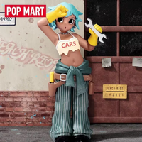 POP MART Peach Riot RUSH HOUR Series Blind Box Mystery Box Guess Bag Toys Doll Cute Desktop Ornament Collection Anime Figure