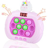 999 Level Electronic Pop Push Quick Push Game Console with LED Display Screen Suitable for Adult and Child Fidget Toy Christmas