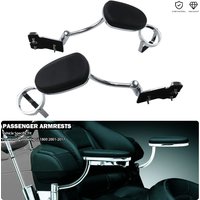 Motorcycle Adjustable Passenger Armrests With Cup Holder For Honda Goldwing GL 1800 HP Gold Wing GL1800 ABS GL1800HP 2001-2017