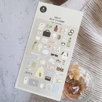 Korean Import Suatelier In My Bag Nylon Stickers Scrapbooking Diy Journal Stationery Sticker Deco School Supply 1155