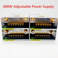 AC 220V To DC 5V 12V 24V Adjustable Switching Bench Power Supply 36V 48V 60V 80V 120V 160V 220V 480W With Digital Display
