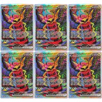 Homemade Pokemon English Giratina ex Dark Hand Drawn Style Game Texture Collection Card Toy