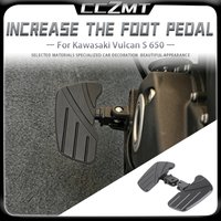 For Kawasaki Vulcan S 650 EN650 VN650 S650 2015-2025 Motorcycles Front Foot Rest Rider Footboard Driver Floorboard Wide Footrest