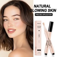 Liquid Press Concealer Pen Light Coverage Conceal Instantly Illuminate Skin Soft Stain Finish Natural Glowing Korean Makeup