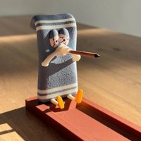 Creative Funny Incense Stick Holder Handcrafted Plastic Indoor Incense Burner Heat-resistant Candle Holder Yoga