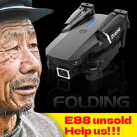 Profesional 2025 E88 Pro Drone HD 4K RC Airplane Dual Camera Optical flow Localization RC Quadcopter Airplane Helicopter Boy Toy