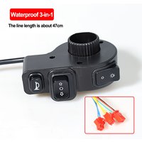 Ebike Handlebar Switch Off On Conversion Switch Push Button For Scooter ATV Motorcycle Electric Bicycle Accessories