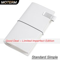 Limited Imperfect Moterm Travel Journal Simple Series Standard Size Notebook Genuine Leather Organizer Diary Sketchbook Planner