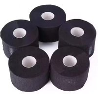 YUNTE 1PCS/5PCS Neck Paper Black Salon Barber Hair Dresser Roll Cutting Dressing Hairdressing Collar Accessory Necks Covering