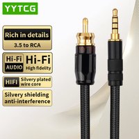 SPDIF Coaxial Cable HIFI 3.5mm 4-Poles To RCA SPDIF Coaxial Digital Audio Cable HiFi Home Theater for Amplifier Decoder XiaoMi