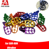 AliExpress PRO AODB Electric Off-Road Motorcycle Foot Pegs Pedals Footpegs For Sur-Ron Surron Sur ron Ultrabee Ultra bee Ultra Bee Dirt Bike Parts