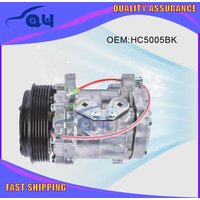 High-quality, brand-new automotive AC Compressor For Sanden 508 5H14 R134A Serpentine Belt 12V HC5005BK