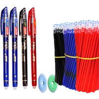26 Pcs/Set Kawaii Erasable Pens 0.5mm Gel Pen Waterproof Gel Ink Stationery School Writing supplies for Notebook Office Student