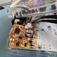 Rechargeable battery for GBC battery charging Mod retrofit For GameBoy Color