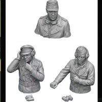 1/35 Scale Die Cast Resin Figure Assembled Model Kits Tank Corps Hobby Miniature Diorama Sculpture Unassembled and Unpainted 990