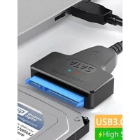 SATA to USB 3.0 2.0 Type-C Cable Up to 6 Gbps for 2.5 Inch External HDD SSD Hard Drive SATA 3 22 Pin Data Transfer Adapter