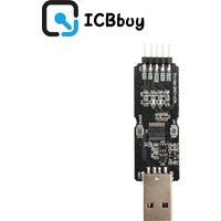 WCH LinkE CH32V003 EVT MCU Download Debugger RISC-V Architecture MCU/SWD Interface ARM Chip 1 Serial Port to USB Channel