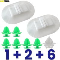 9 PCS For Citroen Ds3 Side Skirt Fixing Clips Trim Panel Retainers Bottom Moulding Exterior Plastic Fasteners 1610186180 Cover
