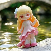 Ziyuli Idle Courtyard Dream Themed Series Blind Box Caixa Caja Dolls Mystery Box Gift Desktop Ornament Cartoon Model