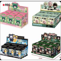 2026 100% Genuine EAKI Jujutsu Kaisen SAKAMOTO DAYS Demon Slayer Kimetsu No Yaiba The Apothecary Diaries Full range of blind box