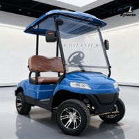 High-End Two-Seat Electric Golf Cart Equipped With 48V/60V Lithium/Lead-Acid Batteries Suitable For Sightseeing And Hunting