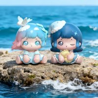 Genuine Trendy Baobao Hug Fantasy Dreamland Series Handmade Blind Box Cute Figures Desktop Car Ornament Surprise Gift For Kids
