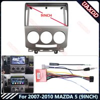 For 2007-2010 MAZDA 5 9INCH Car Radio Android Stereo Audio Screen Multimedia Video Player Navigation Cables Harness Frame