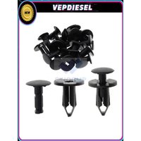 40Pcs Car Push Retainer Pin Body Bumper Rivet Trim Moulding Clip Plastic Rivet Fasteners Accessories Kit