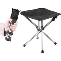 Tabourets trépied de Camping pliants, tabouret de pêche Portable, chaise pliable d'extérieur, petit trépied de plage pour fournitures de pêche de Campe